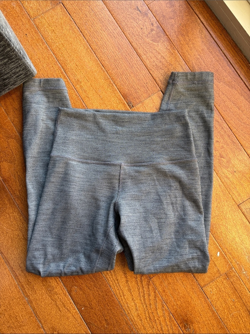 Lululemon Wunder Under High-Rise Crop 24” Heathered Herringbone Leggings Size 6